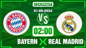 Soi kèo Bayern Munich vs Real Madrid, 02h00 01/05 – Champions League