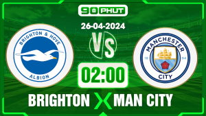 Soi kèo Brighton vs Manchester City, 02h00 2̀6/04 – Premier League