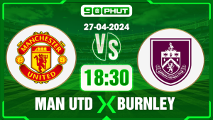 Soi kèo Manchester United vs Burnley, 21h00 27/04 – Premier League