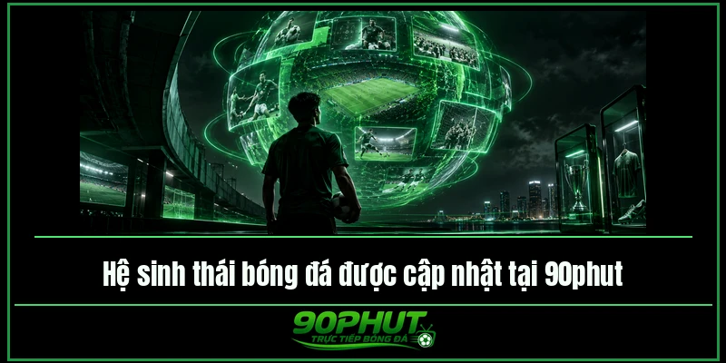 Hệ sinh thái bóng đá được cập nhật tại 90phuttv Hệ sinh thái bóng đá được cập nhật tại 90phuttv