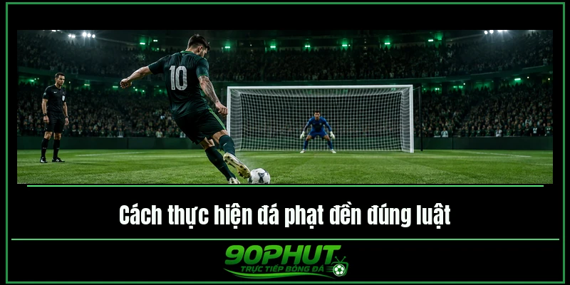 Cách thực hiện đá phạt đền đúng luật