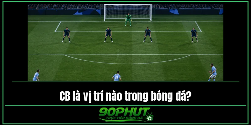 CB là vị trí nào trong bóng đá