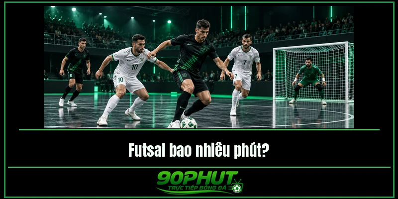 Futsal bao nhiêu phút