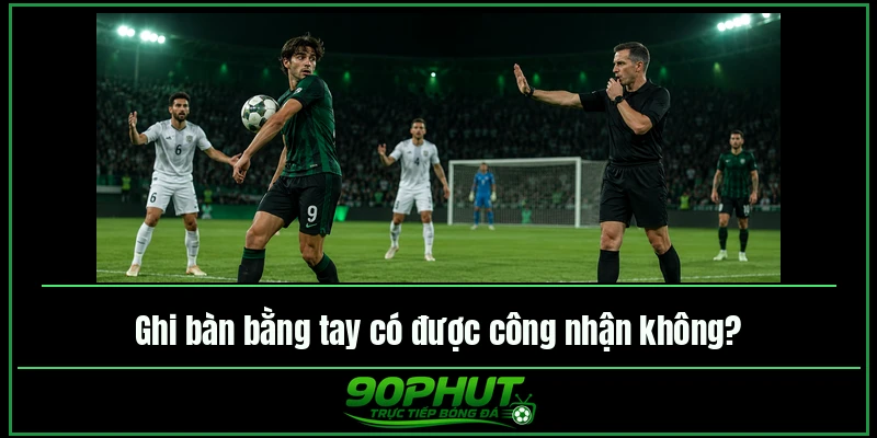 Ghi bàn bằng tay có được công nhận không