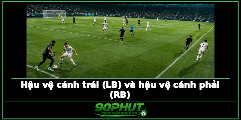 Hậu vệ cánh trái (LB) và hậu vệ cánh phải (RB)
