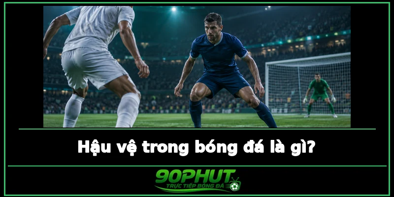 Hậu vệ trong bóng đá là gì