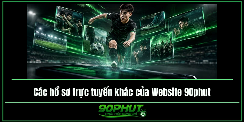 Các hồ sơ trực tuyến khác của Website 90phuttv