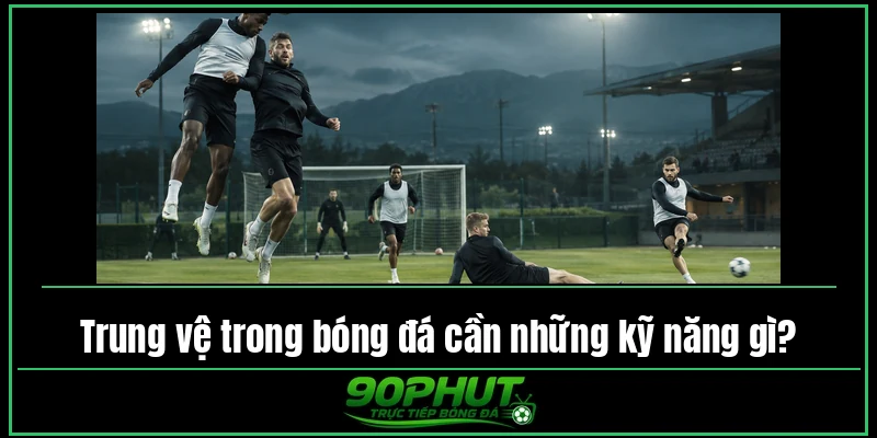 Trung vệ trong bóng đá cần những kỹ năng gì