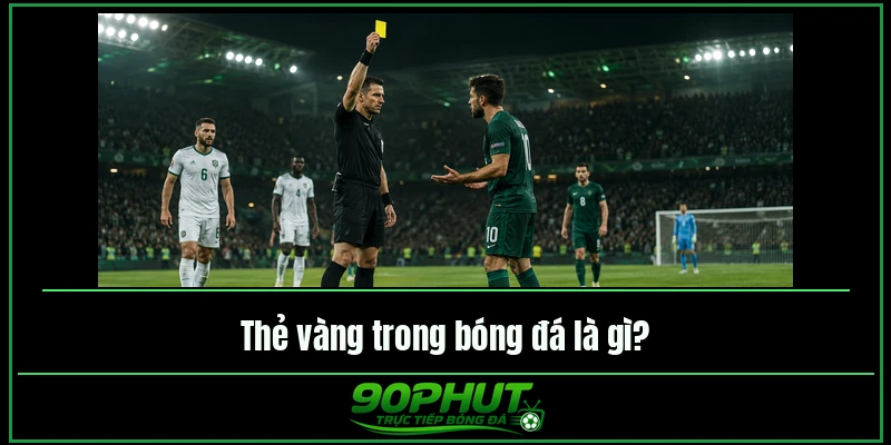 Thẻ vàng trong bóng đá là gì