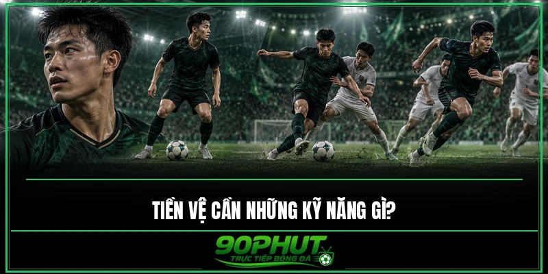 Tiền vệ cần những kỹ năng gì