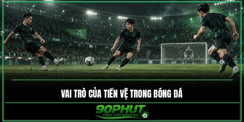 Vai trò của tiền vệ trong bóng đá